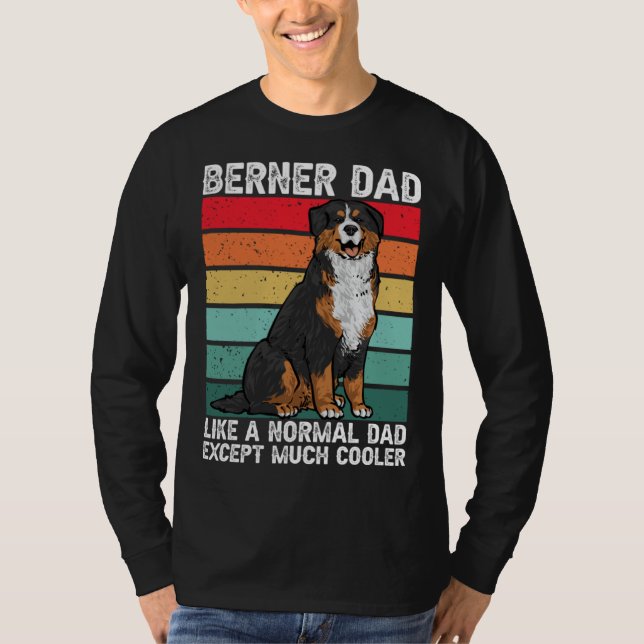 Camiseta Bernese Mountain Dog Berner Dad (Frente)
