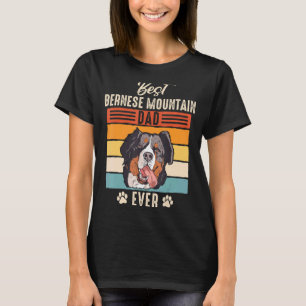 Camiseta Bernese Mountain Dog Farming Dog Pai Pai