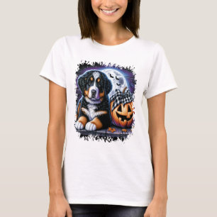 Camiseta Bernese Mountain Dog Halloween