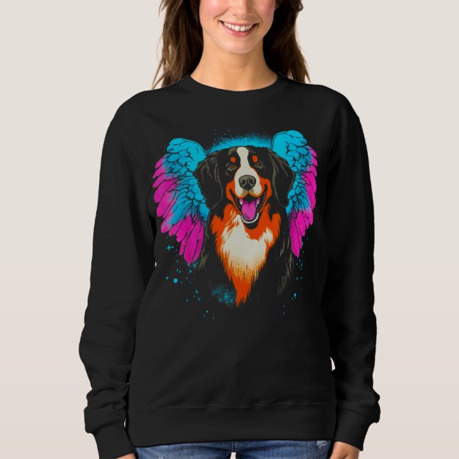 Camiseta Bernese Mountain Dog Heaven (Frente)
