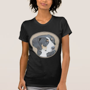 Camiseta Bernese Mountain Dog Puppy Painting - Arte Origina