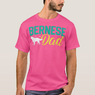 Camiseta Bernese Mountain Dogs Pai Berner Dog Proprietários
