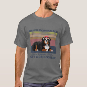 Camiseta Bernese Mountain Mãe Bandana Matam Vintage Mãe