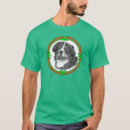 Camiseta Bernese Mtn Dog St Patricks