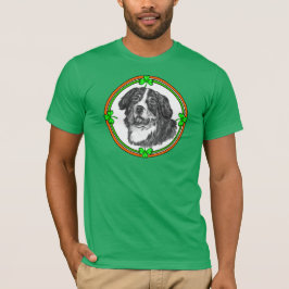 Camiseta Bernese Mtn Dog St Patricks