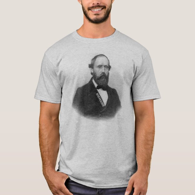 Camiseta Bernhard Riemann (Frente)