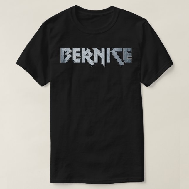Camiseta Bernice de metais pesados (Frente do Design)