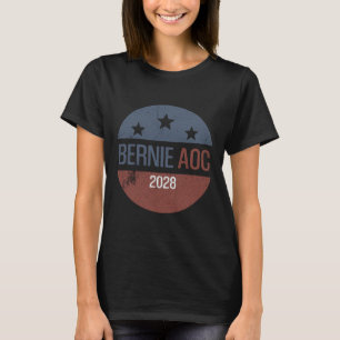 Camiseta Bernie Aoc 2028 Bernie Sanders Alexandria Cortez P