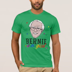Camiseta Bernie é Mágico e Gay - LGBT -