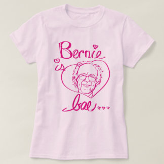 Camiseta Bernie é o T das mulheres de Bae