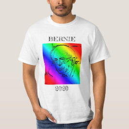 Camiseta Bernie Sander 2020 Eleição Presidencial Rainbow
