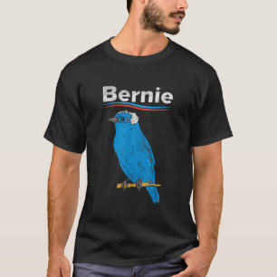 Camiseta Bernie Sanders Blue Bird Glass Eleições 2020
