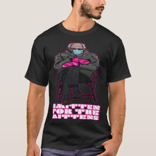 Camiseta Bernie Sanders Dia dos Namorados Meme Enamorado po