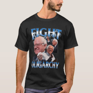Camiseta Bernie Sanders Engraçado Lança Oligarchy