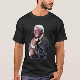 Camiseta Bernie Sanders Hugging Ca Cute Animal Lover
