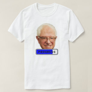 Camiseta Bernie Sanders Pixelado - PROGRESS