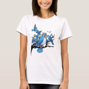 Camiseta Berniecrats unido de América - o T das mulheres