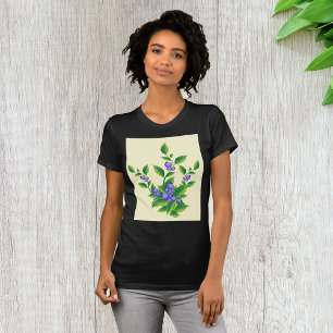 Camiseta Berries Em Uma Planta Mulher-Camisa