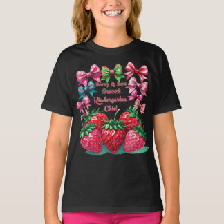 Camiseta Berry and Bow Sweet Kindergarten Chic