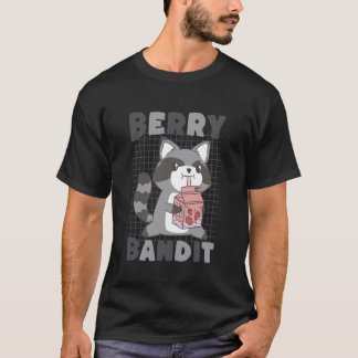 Camiseta Berry Bandit Raccoon Kawaii Cute Funny
