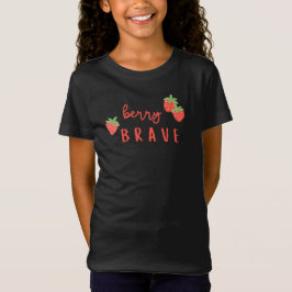 Camiseta berry brave childhood cancer sick ill kids cute