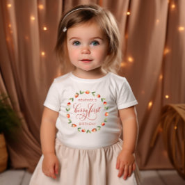 Camiseta Berry First Birthday