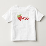 Camiseta Berry First Birthday Strawberry primeiro aniversar<br><div class="desc">Berry First Birthday Strawberry primeiro aniversario Girl Tee</div>