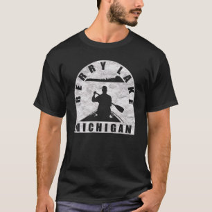 Camiseta Berry Lake Canoeing Michigan