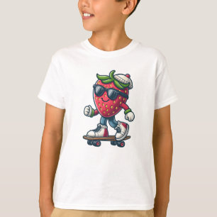 Camiseta Berry Legal Skater - Kawaii Strawberry