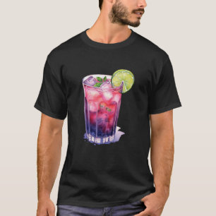 Camiseta Berry Mojito Com Limão