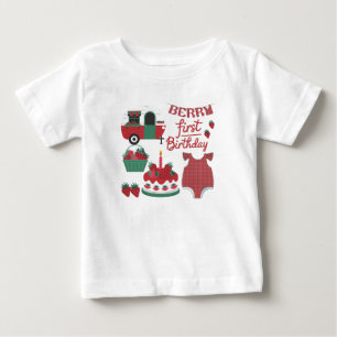 Camiseta Berry primeiro aniversario