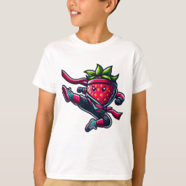 Camiseta Berry Retro Ninja - 80 anos Ninja Strawberry