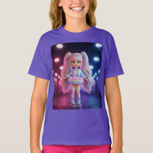 Camiseta Berry Sorvete Kawaii Doll