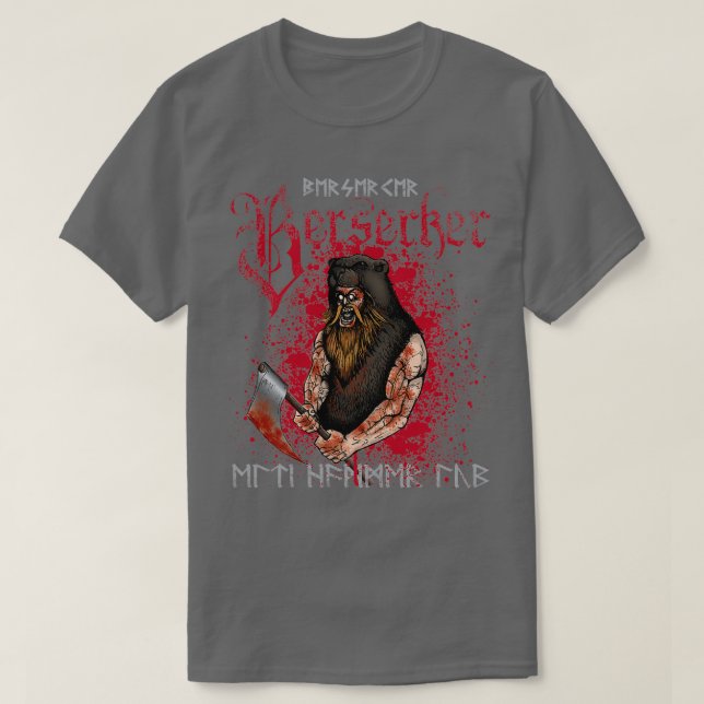 Camiseta Berserker 3 (Frente do Design)