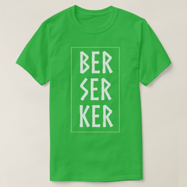 Camiseta Berserker BerSerKer Viking (Frente do Design)