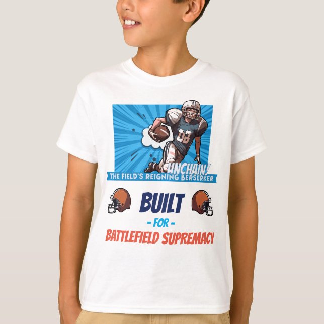 Camiseta Berserker do Campo de Futebol do [Nome da Equipe]  (Frente)