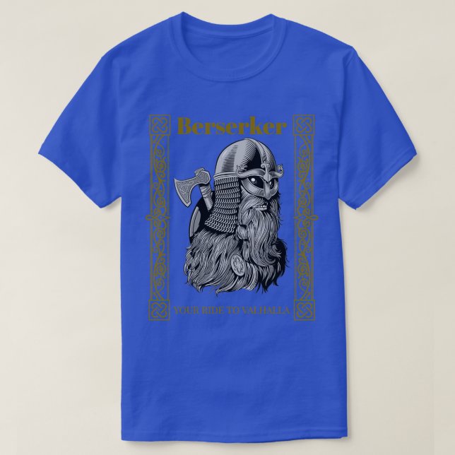 Camiseta Berserker Viking 2 (Frente do Design)