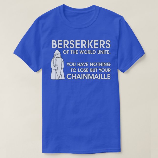 Camiseta Berserkers Unite (Frente do Design)