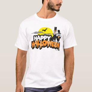 Camiseta Bert e Ernie Feliz Dia das Bruxas