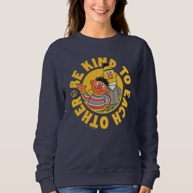 Camiseta Bert e Ernie | Ser gentis entre si (Frente)