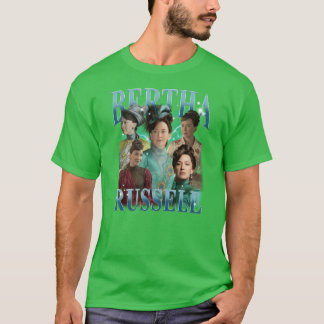 Camiseta Bertha Russell Vintage anos 90 estilo bootleg garo
