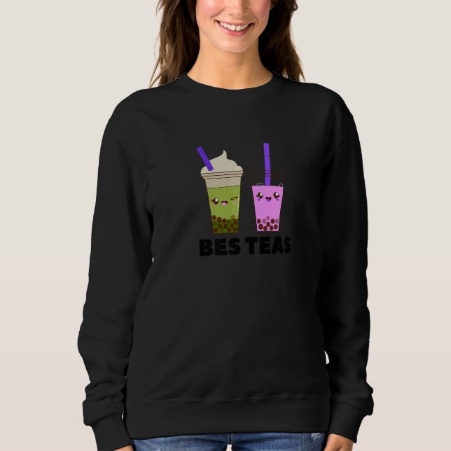 Camiseta Bes Teas Bubble Boba Milk Tea Pearl Tapioca (Frente)
