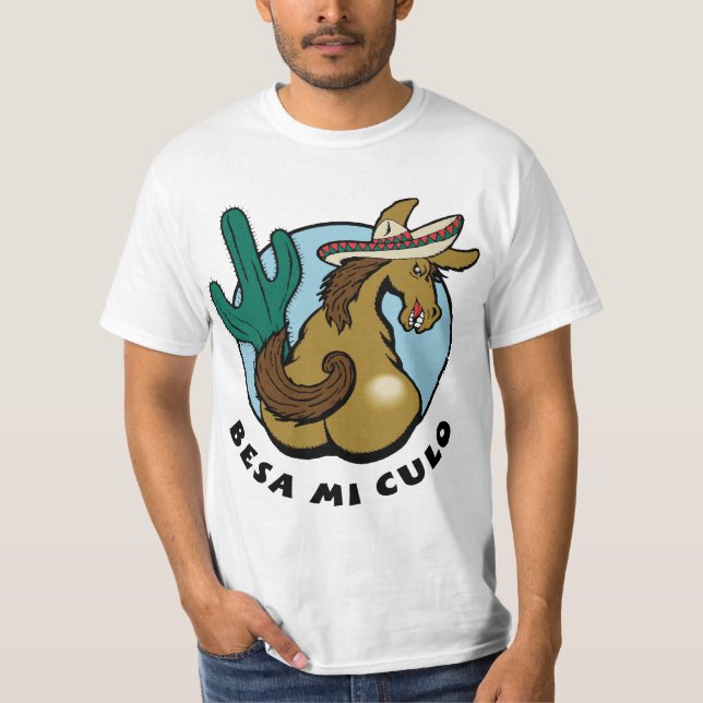 Camiseta Besa MI Culo (Frente)