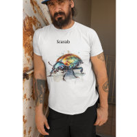 Besouro Iridescente em Aquarela, personalizado