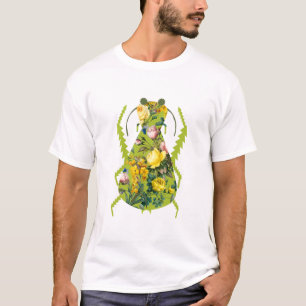 Camiseta Besouro verde estranho