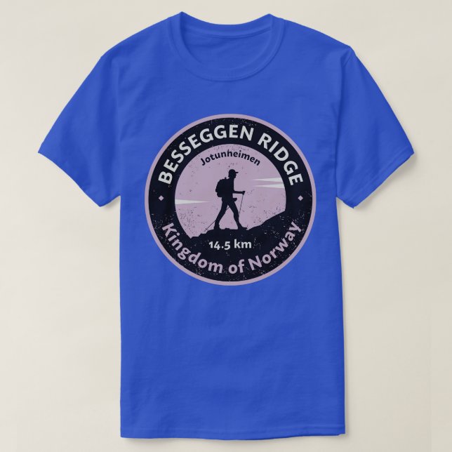 Camiseta Besseggen Ridge Norway (Frente do Design)