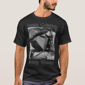 Camiseta Bessie Coleman - Mulher Forte1