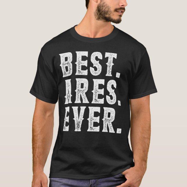 Camiseta Best Ares Ever Pai Men Mariband Vinta (Frente)