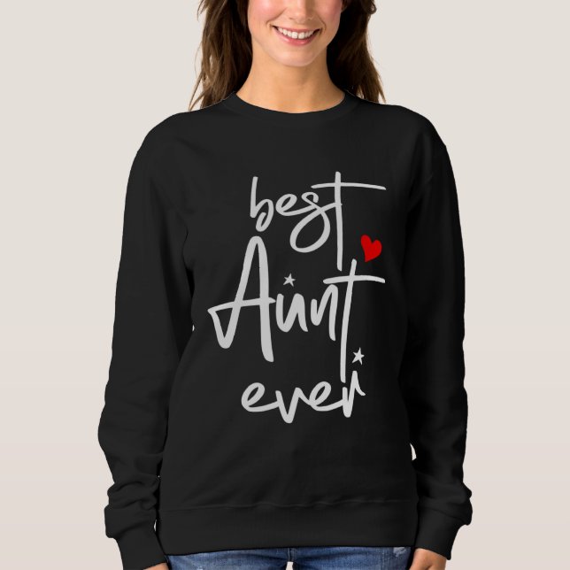 Camiseta Best Aunt Ever  Aunt (Frente)