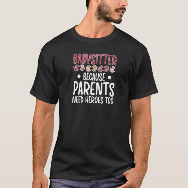 Camiseta Best Babysitter Appreciation Babysitting Premium (Frente)